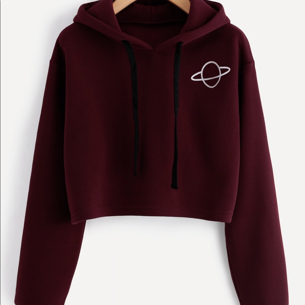 Red planet hoodie